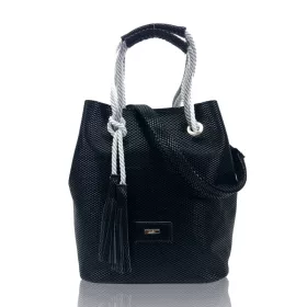 Zellia C200 női fekete válltáska 30 x 25 x 19 cm