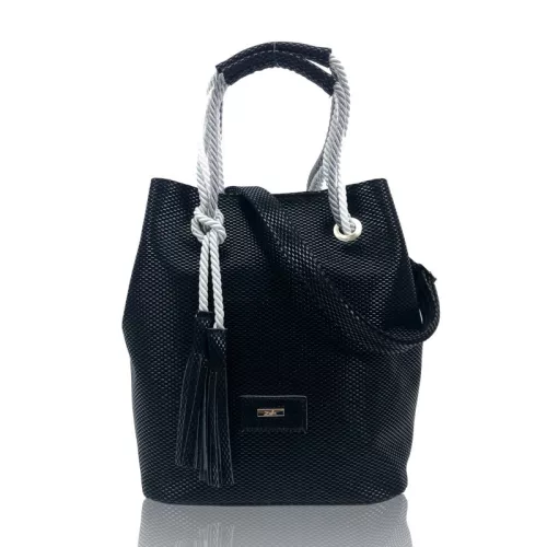 Zellia C200 női fekete válltáska 30 x 25 x 19 cm