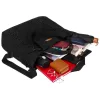 Rovicky R-Tz15605-2479 Black W06 fekete kígyó mintás shopper táska 49 x 40 x 18 cm