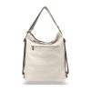 Zellia Női Válltáska/Hátizsáká Alakítható 24040 Beige-Arany - Gold Flower -
