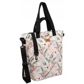   Rovicky r-tz15605-6879 06 bézs virág mintás shopper 47 x 40 x 18 cm