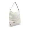 Zellia Zlb111 fehér-bézs női válltáska 32 x 27 x 13 cm