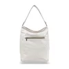 Zellia Zlb111 fehér-bézs női válltáska 32 x 27 x 13 cm