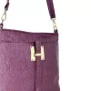 Zellia Zlb477 Groove bordó női oldaltáska, crossbody 24 x 20 x 7 cm