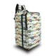 Zellia Hz-104 cica mintás WizzAir Ryanair kézipoggyász, hátizsák vízlepergetős 40 x 25 x 20 cm