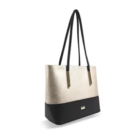   Zellia Zvn210925 női fekete-arany válltáska 37 x 28 x 15 cm