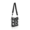 Zellia 25096 fekete női oldaltáska, bucketbag 23 x 19,5 x 7,5 cm