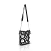 Zellia 25096 fekete női oldaltáska, bucketbag 23 x 19,5 x 7,5 cm