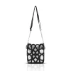 Zellia 25096 fekete női oldaltáska, bucketbag 23 x 19,5 x 7,5 cm