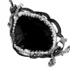 Zellia 25096 fekete női oldaltáska, bucketbag 23 x 19,5 x 7,5 cm