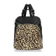 Zellia 25055 fekete-ocelot mintás női hátizsák 31 x 29 x 14,5 cm