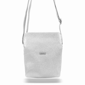 Zellia Zvn22004 női ezüst oldaltáska 21 x 18 x 6 cm