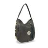 Zellia Zlb180 sötét bronz női válltáska, oldaltáska 34 x 27 x 11 cm