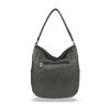 Zellia Zlb180 sötét bronz női válltáska, oldaltáska 34 x 27 x 11 cm