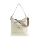 Zellia ZLB399 bézs-arany női válltáska 29 x 28 x 13 cm
