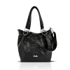 Zellia Zlb475 Dot fekete női válltáska, oldaltáska 34 x 29 x 14 cm