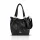 Zellia Zlb475 Dot fekete női válltáska, oldaltáska 34 x 29 x 14 cm