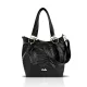 Zellia Zlb475 Dot fekete női válltáska, oldaltáska 34 x 29 x 14 cm