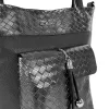 Zellia Zlb446 fekete női válltáska, shopper 30 x 35 x 15 cm