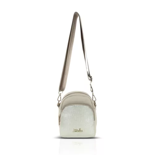 Zellia Női Oldaltáska Zlb445 Beige-Világos Arany - Ch -