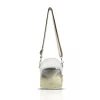 Zellia Zlb445 fehér-arany női oldaltáska, crossbody 18 x 15 x 7,5 cm