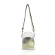 Zellia Zlb445 fehér-arany női oldaltáska, crossbody 18 x 15 x 7,5 cm
