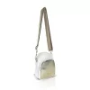 Zellia Zlb445 fehér-arany női oldaltáska, crossbody 18 x 15 x 7,5 cm