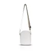 Zellia Zlb445 fehér-arany női oldaltáska, crossbody 18 x 15 x 7,5 cm