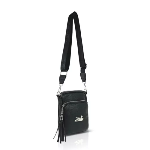 Zellia 24078 fekete női oldaltáska, crossbody 21 x 16 x 5,5 cm