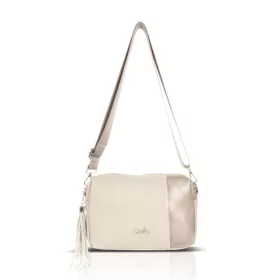 Zellia Női Oldaltáska Zlb210 Beige-Arany - Brw -