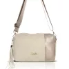 Zellia Női Oldaltáska Zlb210 Beige-Arany - Brw -