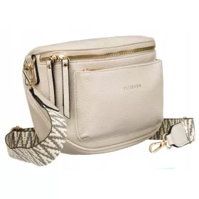   Peterson Ptn 3047-9979 világos bézs női oldaltáska, crossbody 24 x 18 x 10 cm