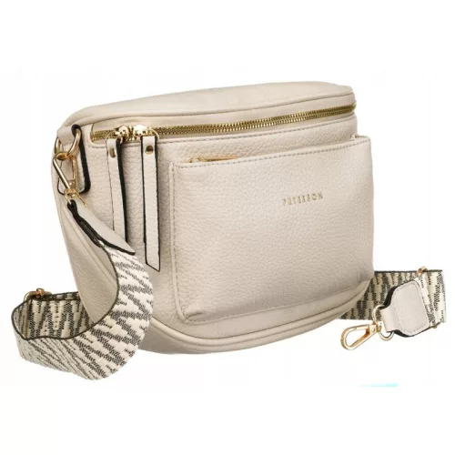 Peterson Ptn 3047-9979 világos bézs női oldaltáska, crossbody 24 x 18 x 10 cm