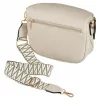 Peterson Ptn 3047-9979 világos bézs női oldaltáska, crossbody 24 x 18 x 10 cm