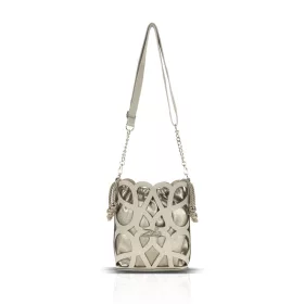   Zellia  25096 bézs-arany női női vödörtáska, bucket bag 23 x 19,5 x 7,5 cm