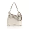 Zellia 25070 bézs női válltáska 39 x 33 x 13 cm