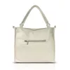 Zellia Zlb318 női fényes arany kézitáska, oldaltáska 34 x 32 x 11 cm