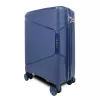 Zellia Ppb088 kék keményfalú kabinbőrönd 55 cm