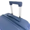 Zellia Ppb088 kék keményfalú kabinbőrönd 55 cm