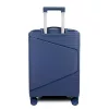 Zellia Ppb088 kék keményfalú kabinbőrönd 55 cm