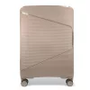 Zellia Ppb088 cappuccino női keményfalú kabinbőrönd 55 cm