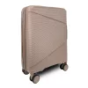 Zellia Ppb088 cappuccino női keményfalú kabinbőrönd 55 cm