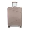 Zellia Ppb088 cappuccino női keményfalú kabinbőrönd 55 cm