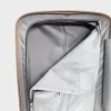 Zellia Ppb088 cappuccino női keményfalú kabinbőrönd 55 cm