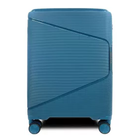 Zellia PPB088 türkiz keményfalú kabinbőrönd 55 cm