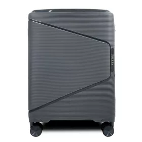   Zellia PPB088 sötétszürke keményfalú kabinbőrönd 55 cm
