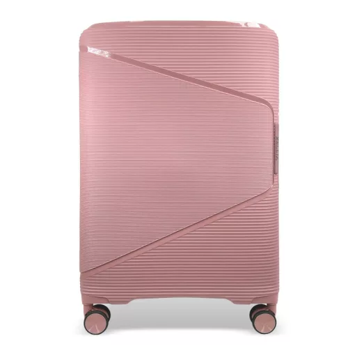 Zellia Polipropilén Bőrönd Ppb088 - Rosegold S Méret - 55 X 40 X 20 Cm