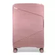 Zellia Polipropilén Bőrönd Ppb088 - Rosegold S Méret - 55 X 40 X 20 Cm