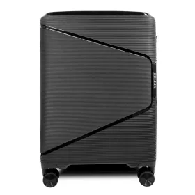 Zellia Ppb088 fekete keményfalú kabinbőrönd 55 cm