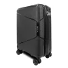 Zellia Ppb088 fekete keményfalú kabinbőrönd 55 cm